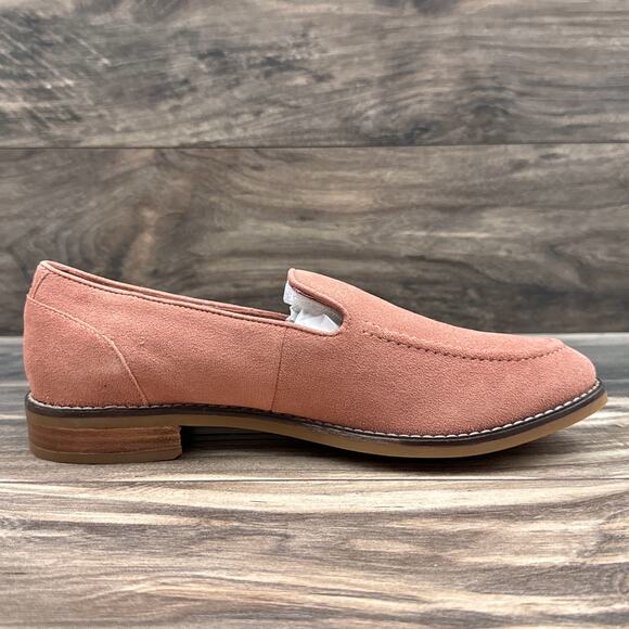 NIB Sperry Top Sider 8.5M Fairpoint Suede Rose Loafer Flats - Picture 6 of 10